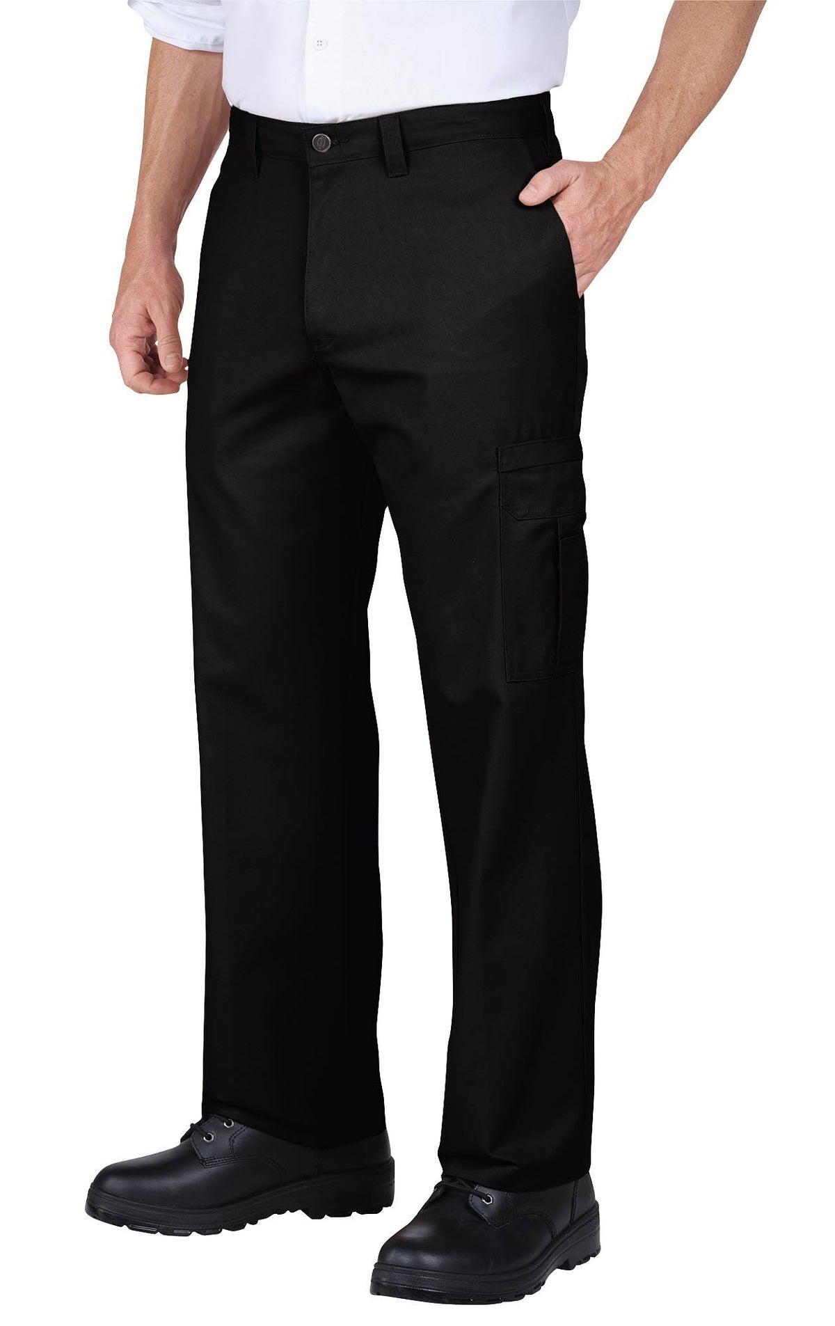 Black Premium Industrial Cargo Pant A7212