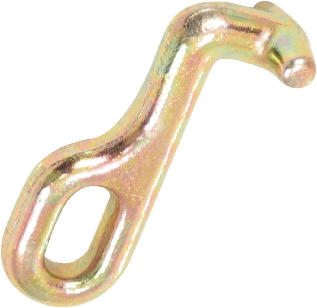 Tow Chain with 8 Inch Forged J Hook, Grade 70, 8 Foot, Pack of 2 A82770
