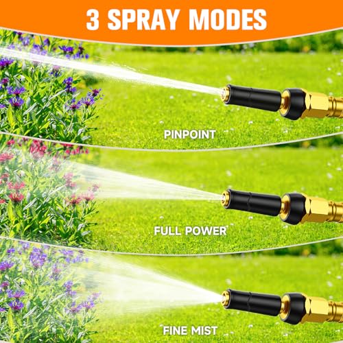 100 FT Stainless Steel Expandable Garden Hose S63782
