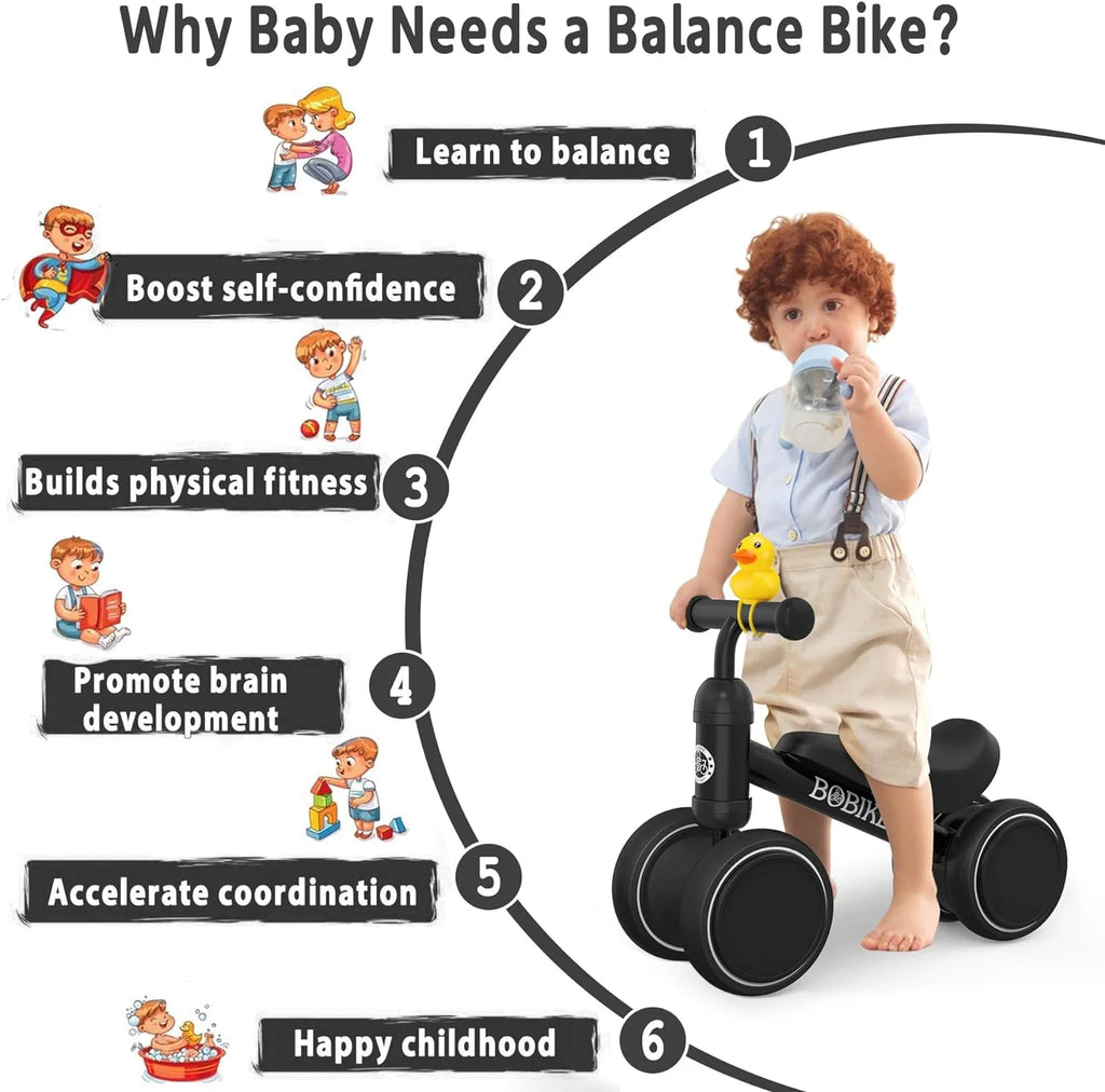 Baby Balance Bike Pink F413