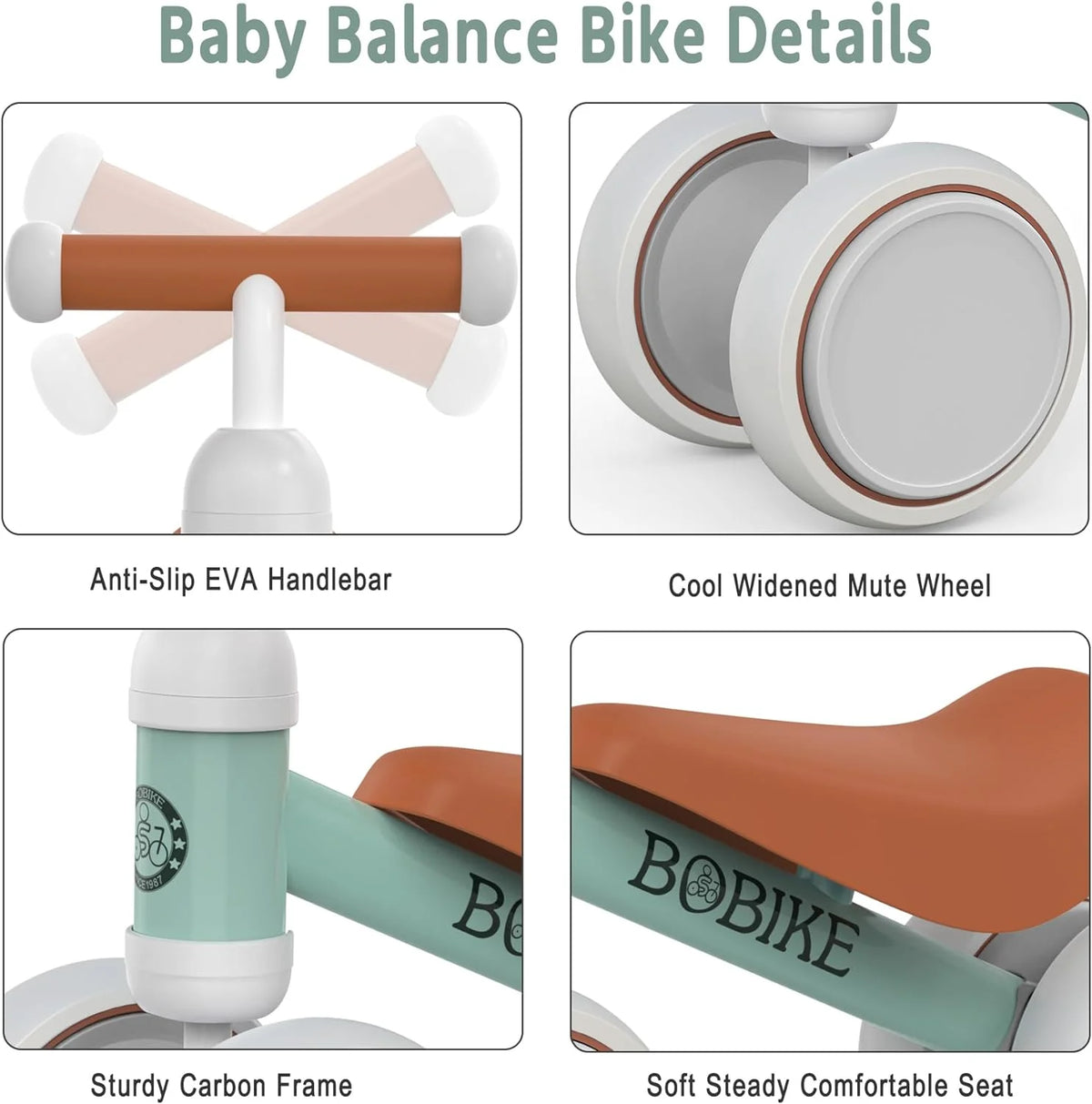 Baby Balance Bike Pink F413
