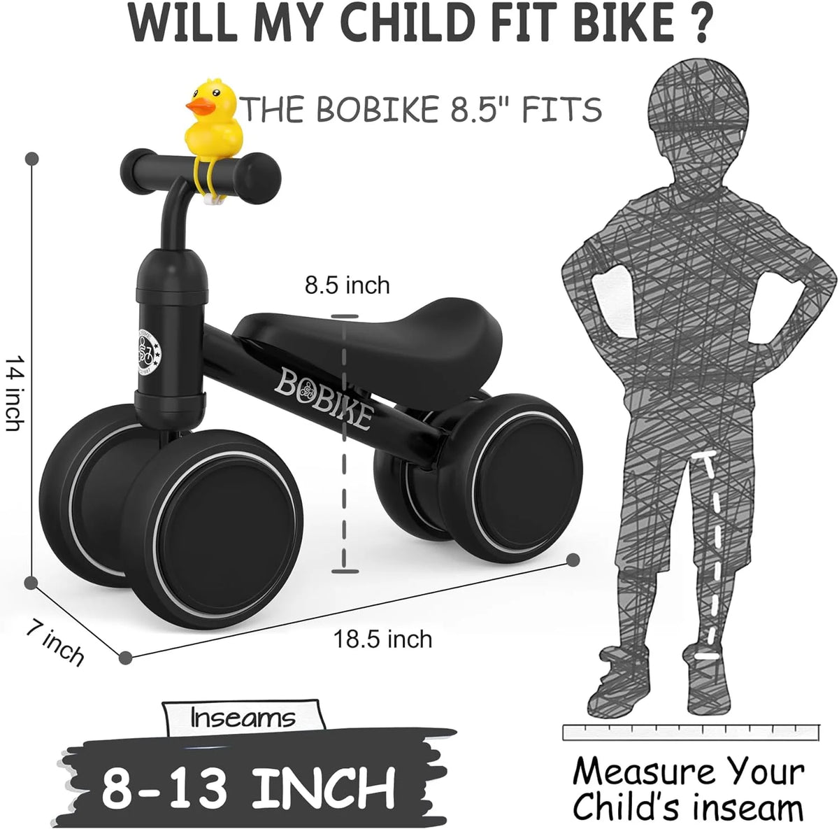 Baby Balance Bike Pink F413
