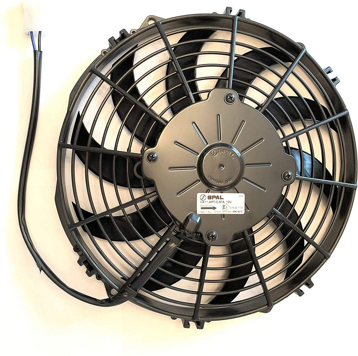 10'' Low-Profile Fan Puller Curved Blades 12Volt Pack of 2 O8607