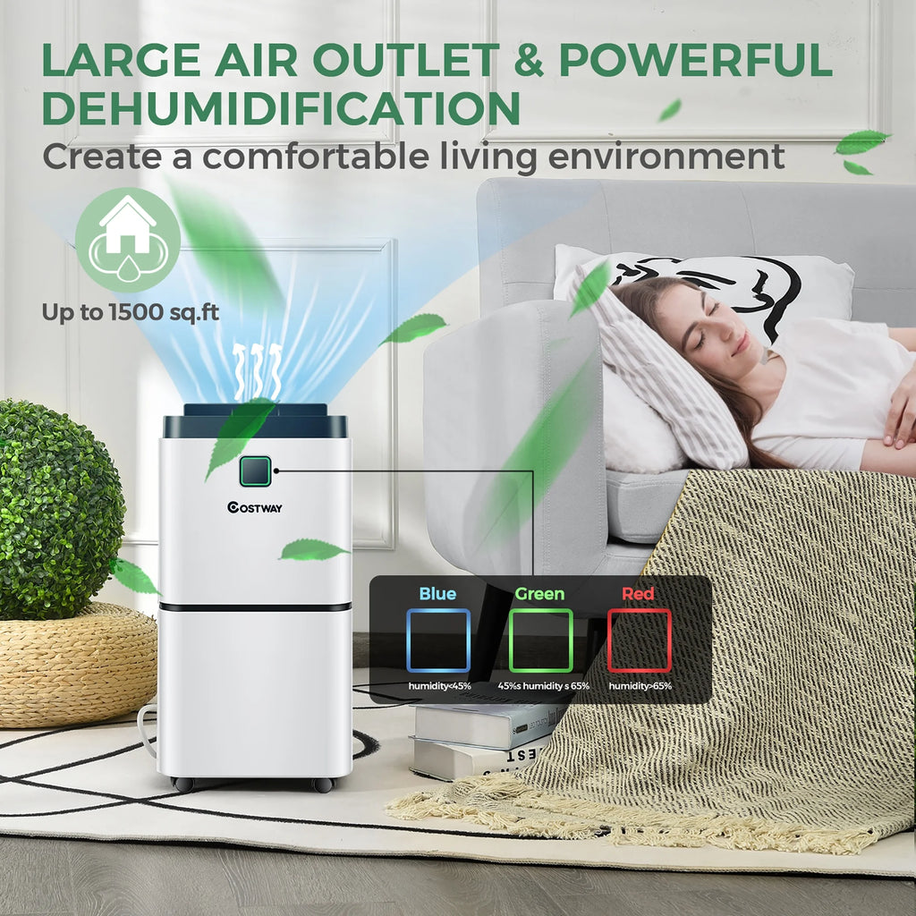 24 Pints Portable Dehumidifier B6594