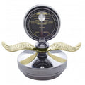Chrome Aluminum Motometer with Base and Gold Wings L28634