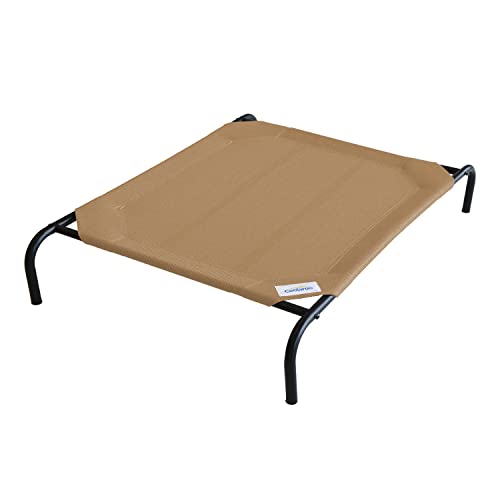 Elevated Dog Bed with Cooling Fabric, Grey, Small M6344