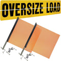 Oversize Load Sign Kit with Aluminum Sign and 2 Spring Warning Flags J140662