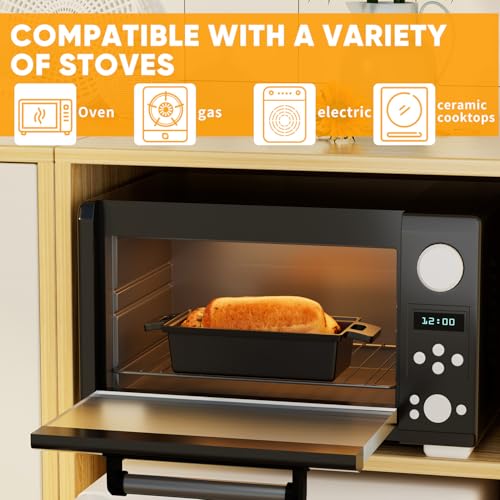 Cast Iron Bread Pan with Lid 9x5 2 Piece Set A15991