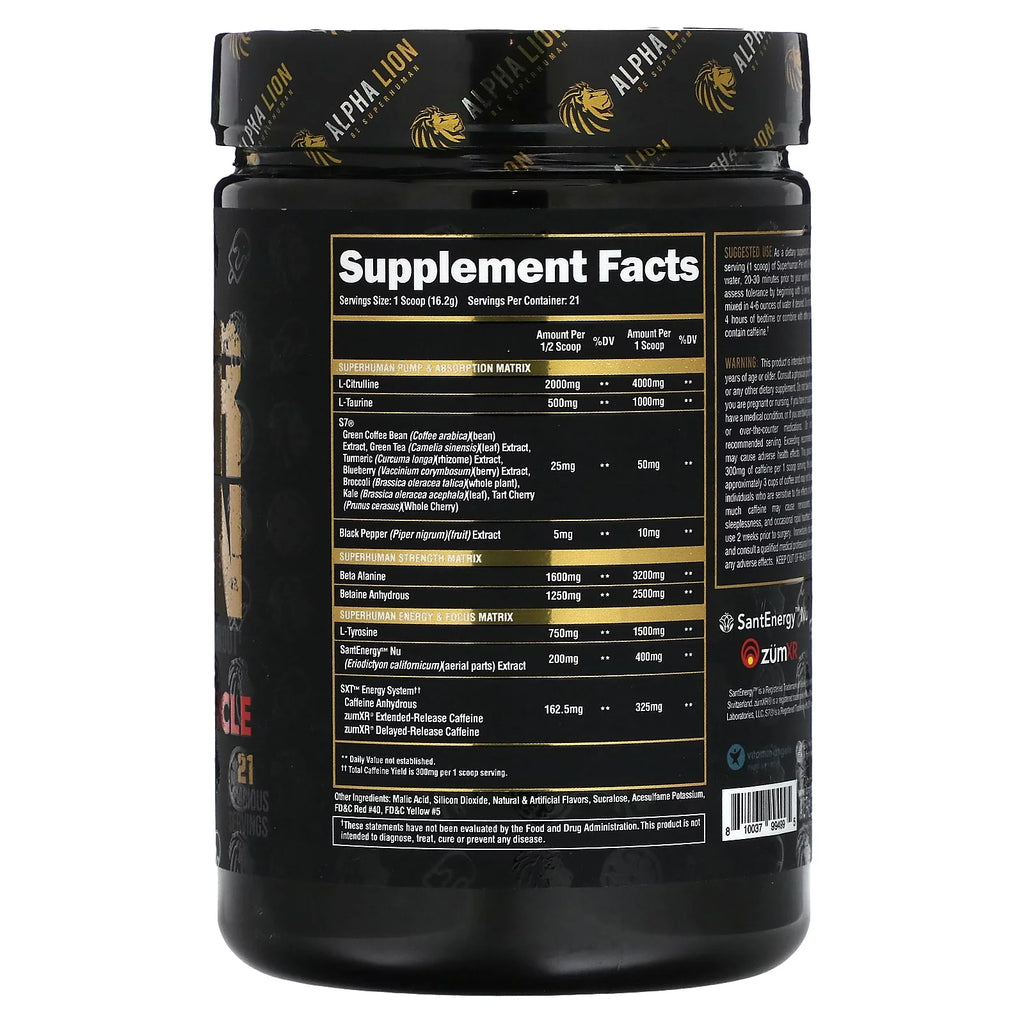Orange Pre Workout 21 Servings L773