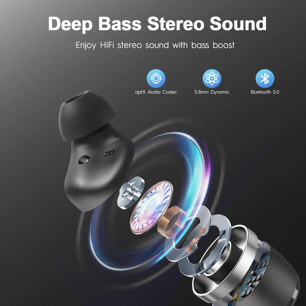 Wireless Bluetooth Earbuds with Microphone D996562