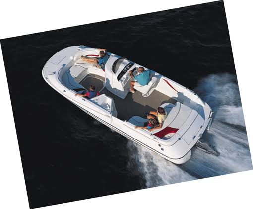 Pacific Blue Deck Boat Cover E727