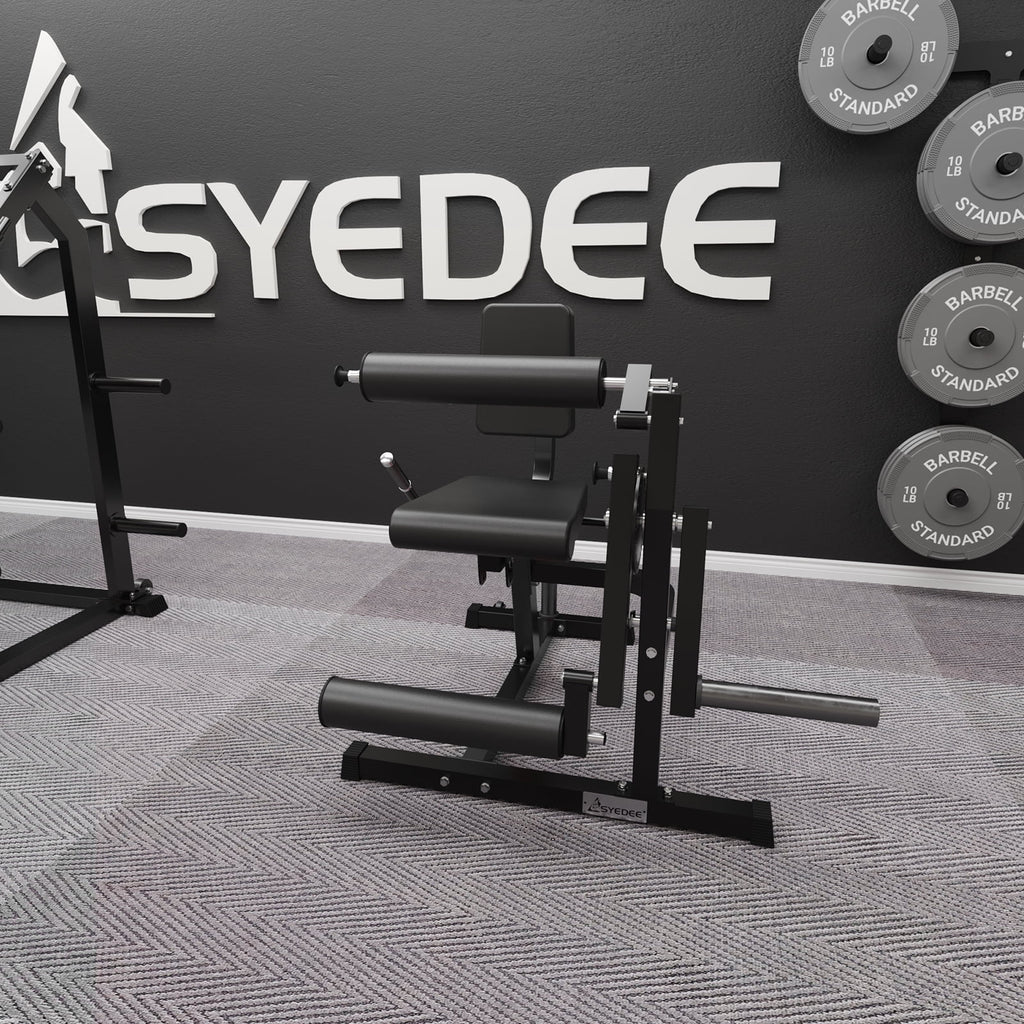 Adjustable Plate Loaded Leg Extension and Curl Machine T3277