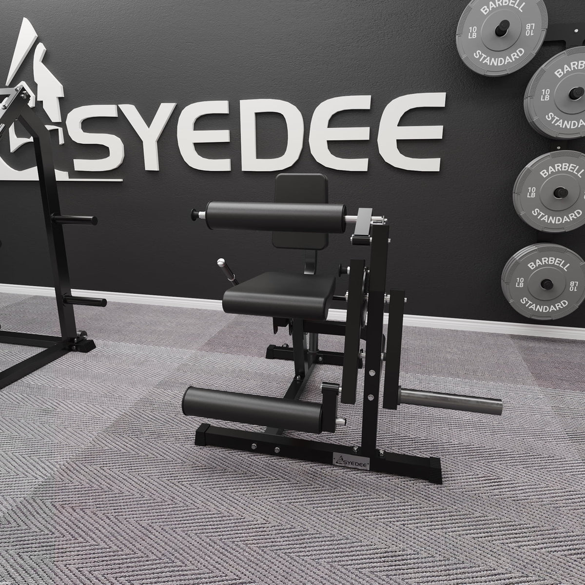 Adjustable Plate Loaded Leg Extension and Curl Machine T3277