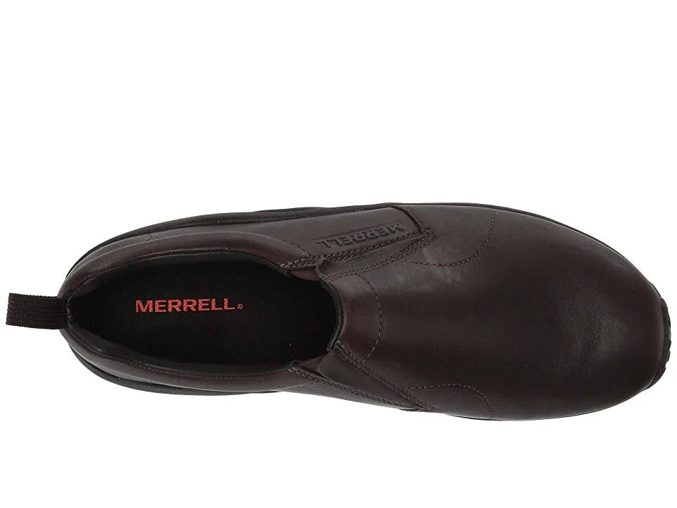 Espresso Leather Slip-On Shoes W651492