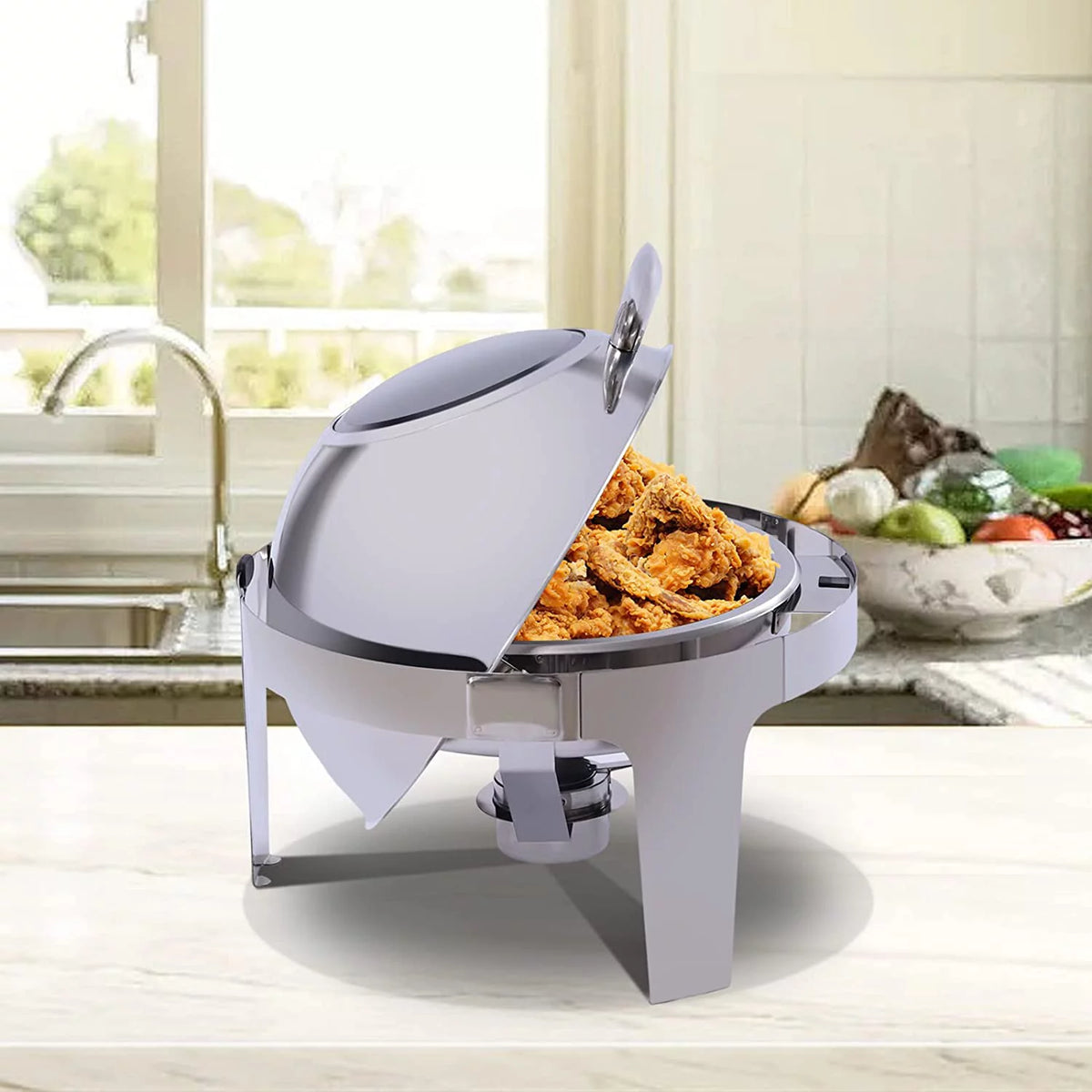 6L Stainless Steel Chafing Dish Set J4737