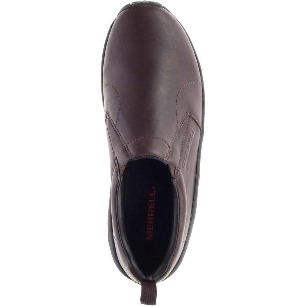 Espresso Leather Slip-On Shoes W651492