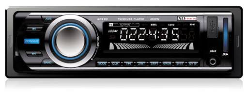 FM and MP3 Car Stereo Receiver with USB Port and SD Card Slot J922097