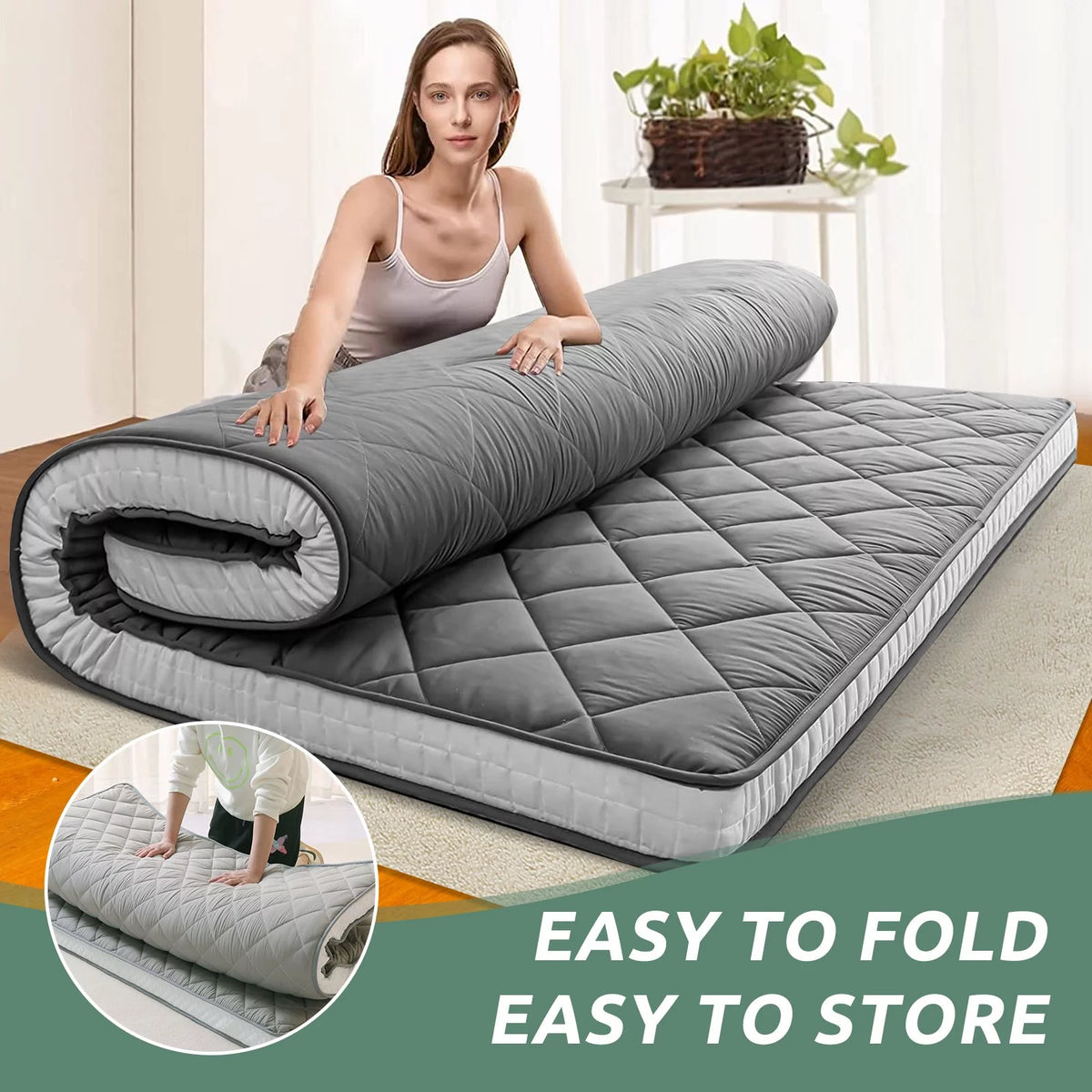 Japanese Floor Futon Mattress Thicken Tatami Mat B130