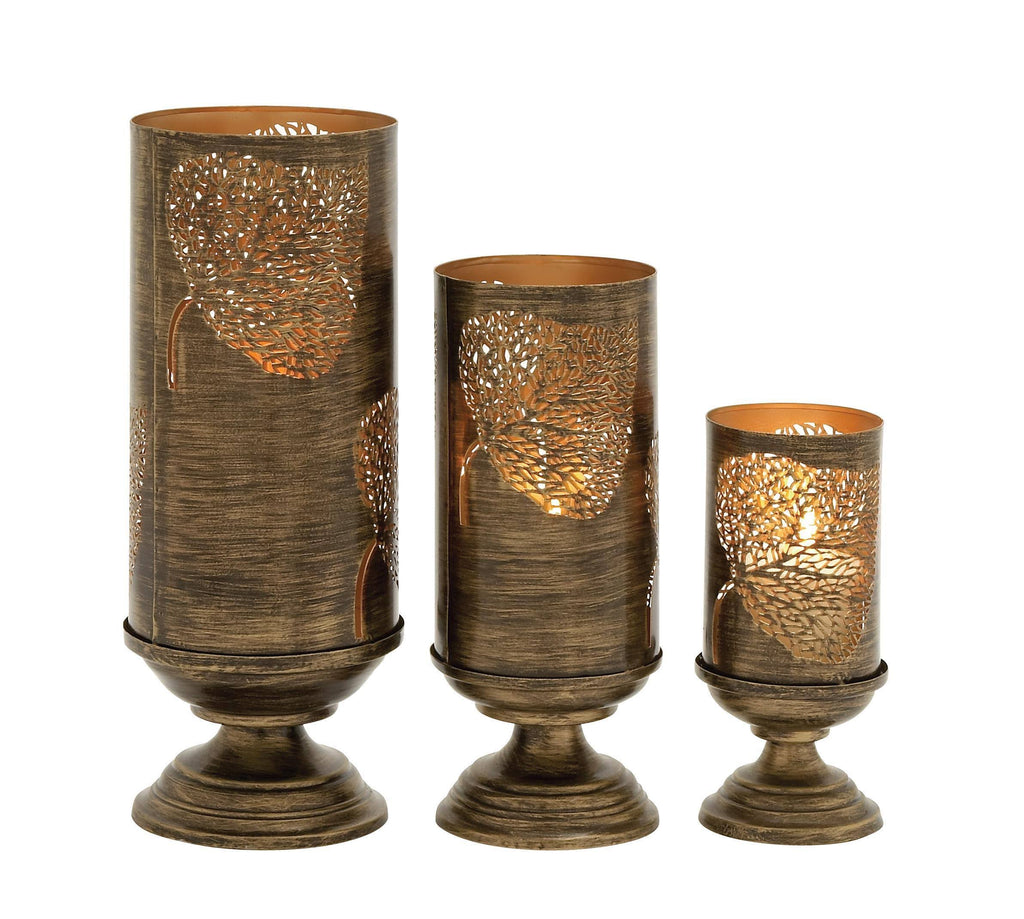 Set of Three Metal Candle Holders R937983