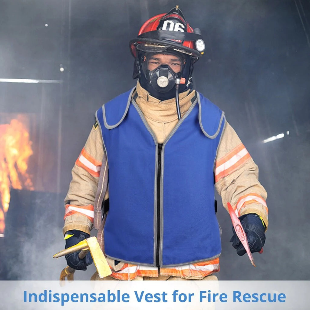 Cooling Vest with 20 PCS of Ice Packs and 6 Big Pockets Q903640