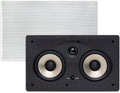 In-Wall Center Channel Speaker with 5.25" Drivers, Paintable Grille Y295413