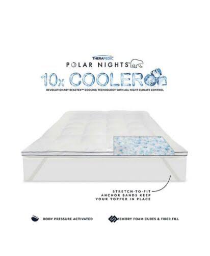 White Cooling Down Alternative Full Fiberbed O228947