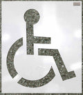 Handicap Stencil, 34 x 34 in. L157