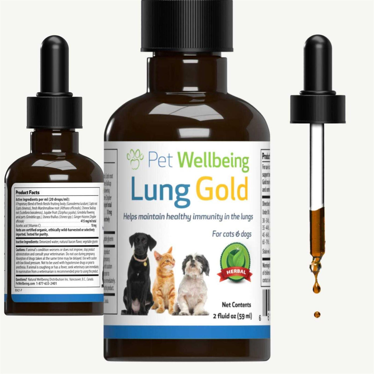 Lung Gold for Cats W881