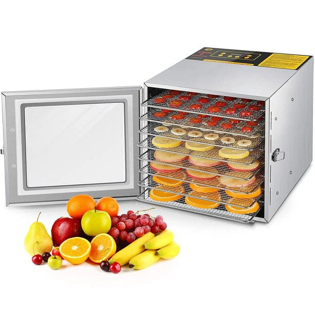8 Tray Stainless Steel Food Dehydrator P7370