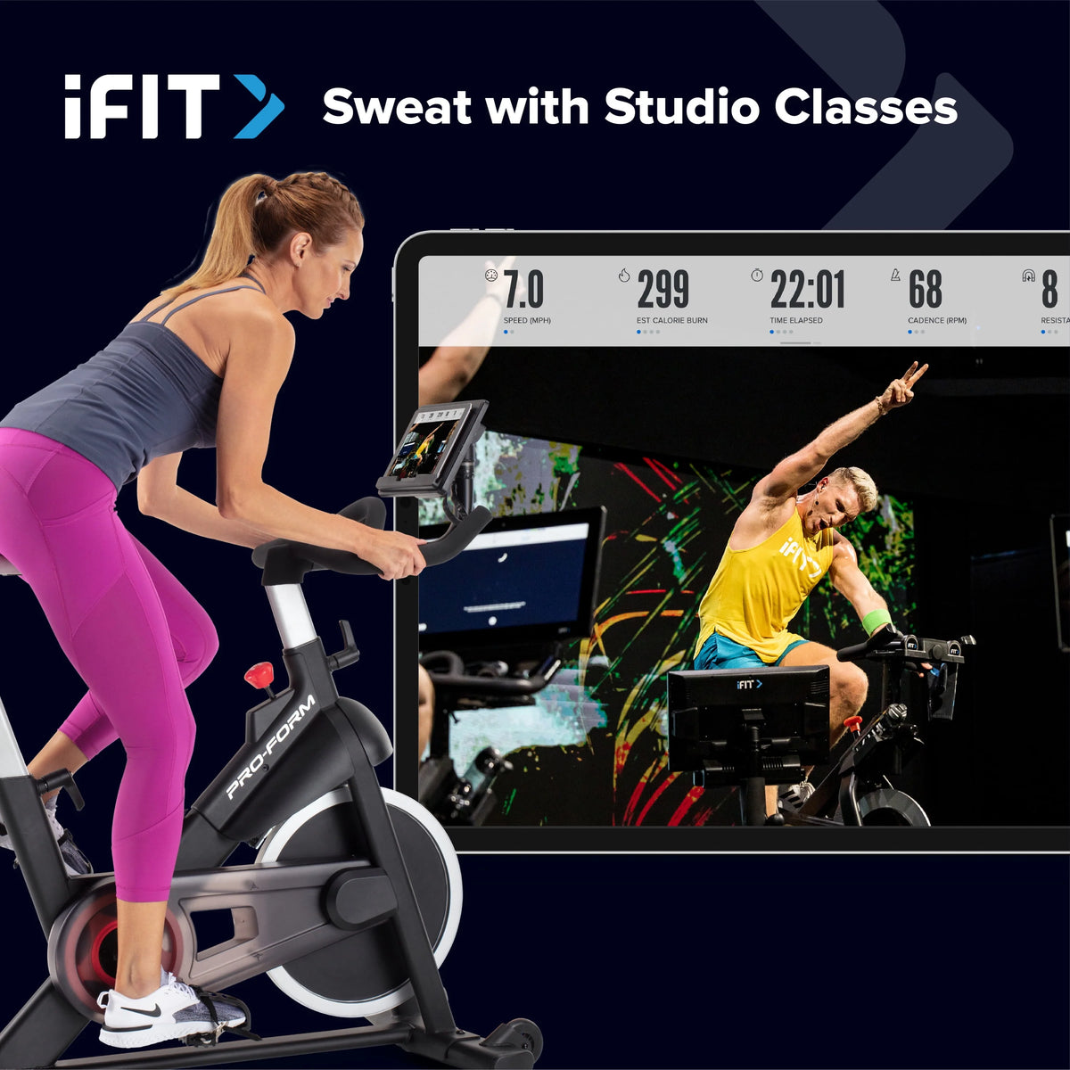 Exercise Bike with Dumbbell Set T503542