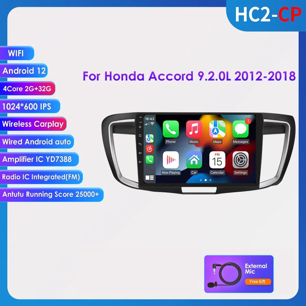 10.1" Android Car Radio Stereo GPS Navigation Carplay S8433