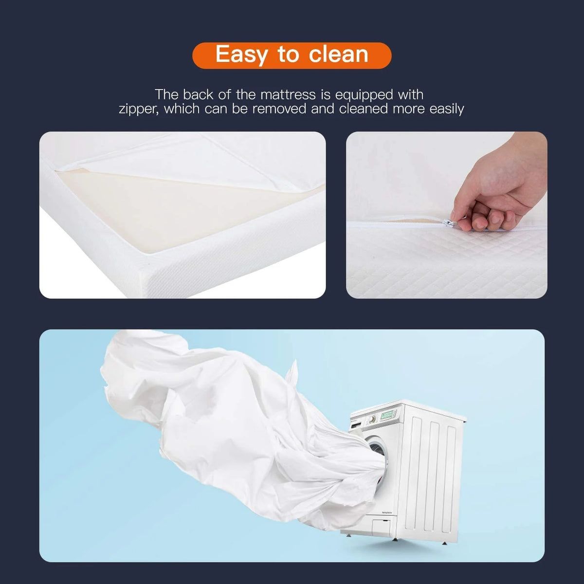 8 inch Twin Size Memory Foam Gel Mattress K757708