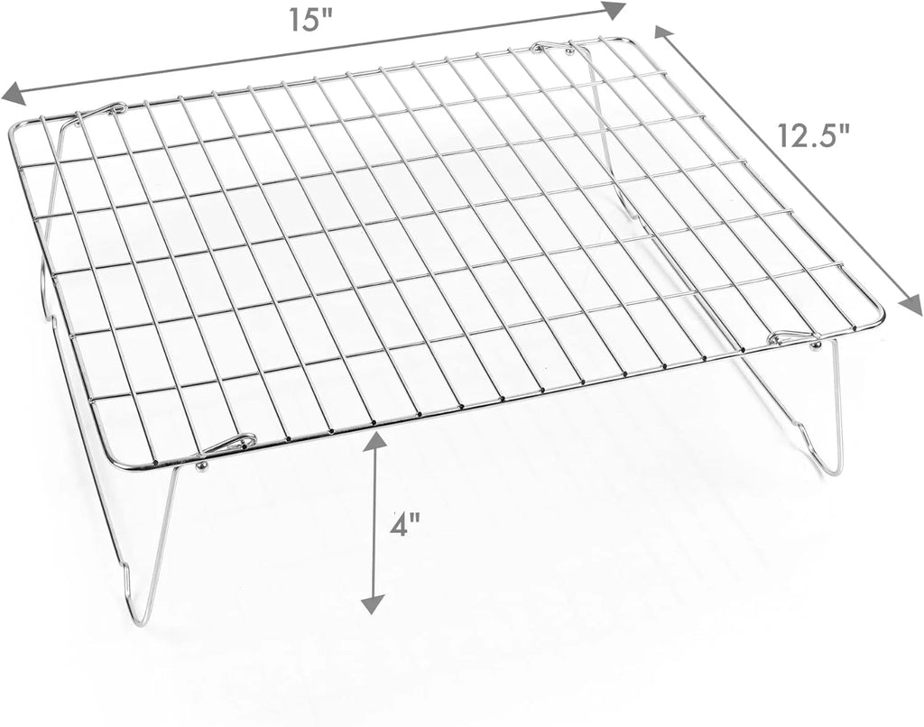 Stainless Steel Accessory Shelf With Folding Legs T732087