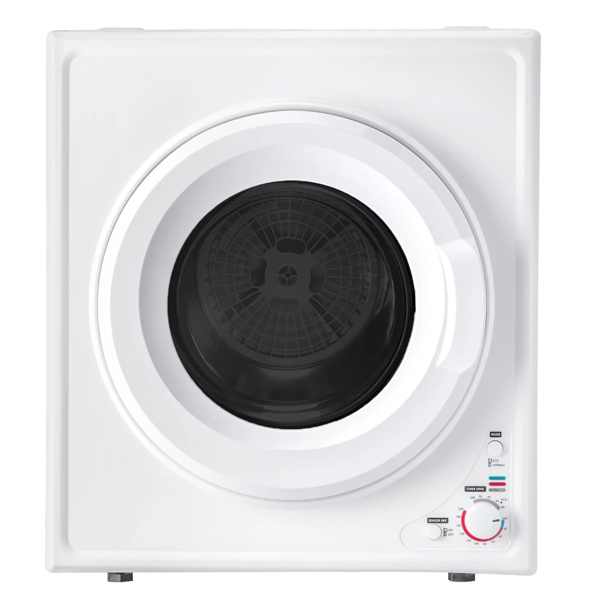 White 2.6 cu ft Compact Electric Dryer Q7305