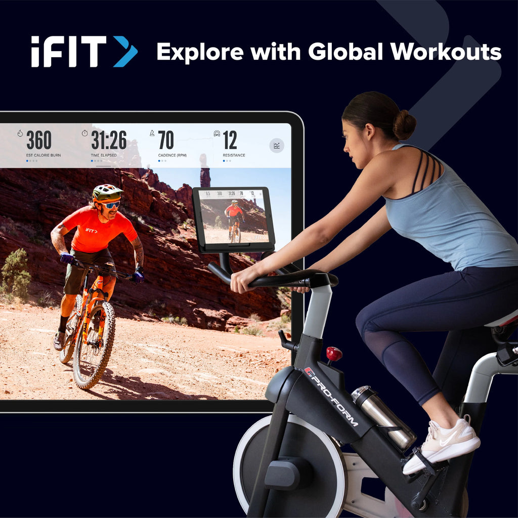 Exercise Bike with Dumbbell Set T503542