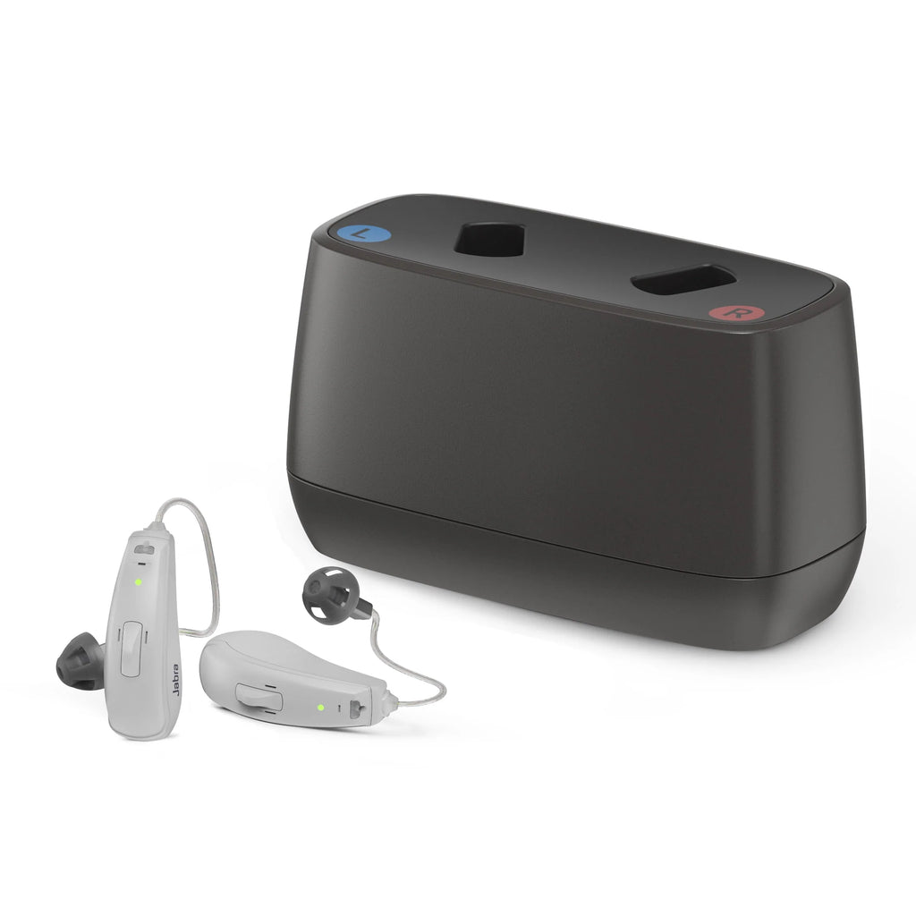 Beige Rechargeable Behind-the-Ear Hearing Aids B2694