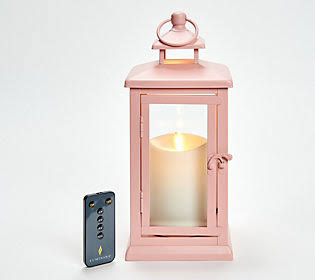 Coral Indoor/Outdoor Lantern With 4 Candle S8097
