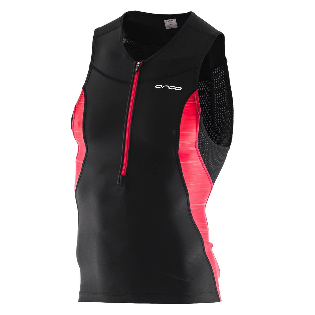 Men's Core Tri Tank Black/Red F76804