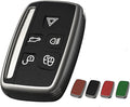 White TPU Car Key Cover Case for Land Rover Jaguar B6003