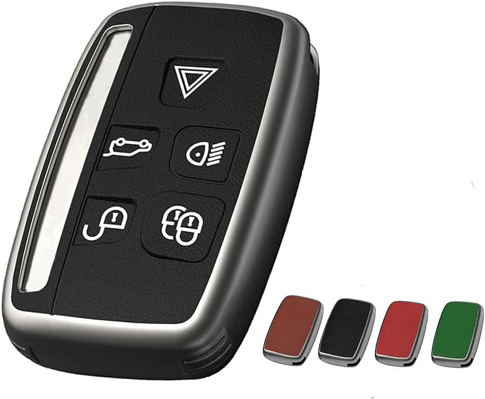 White TPU Car Key Cover Case for Land Rover Jaguar B6003