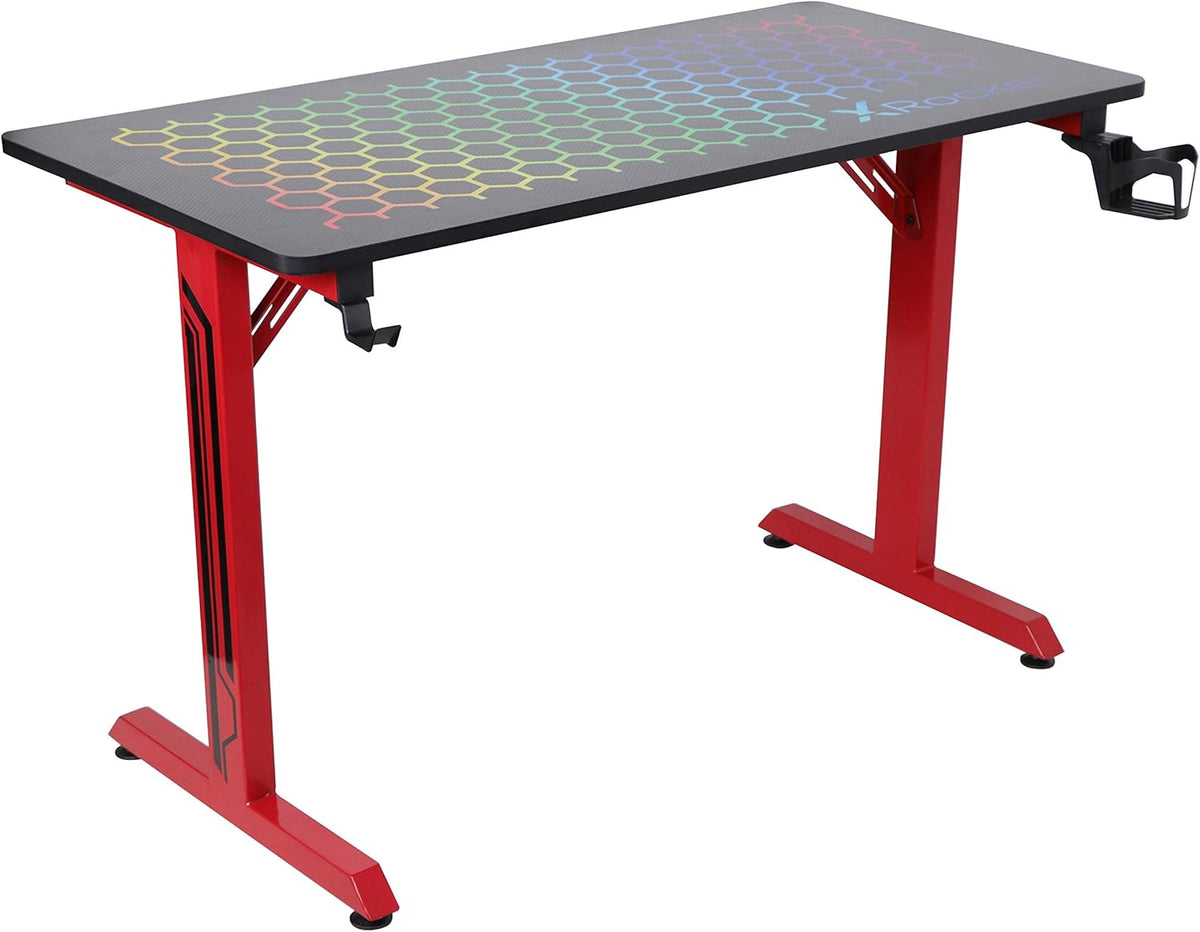Black/Red Gaming Desk S331