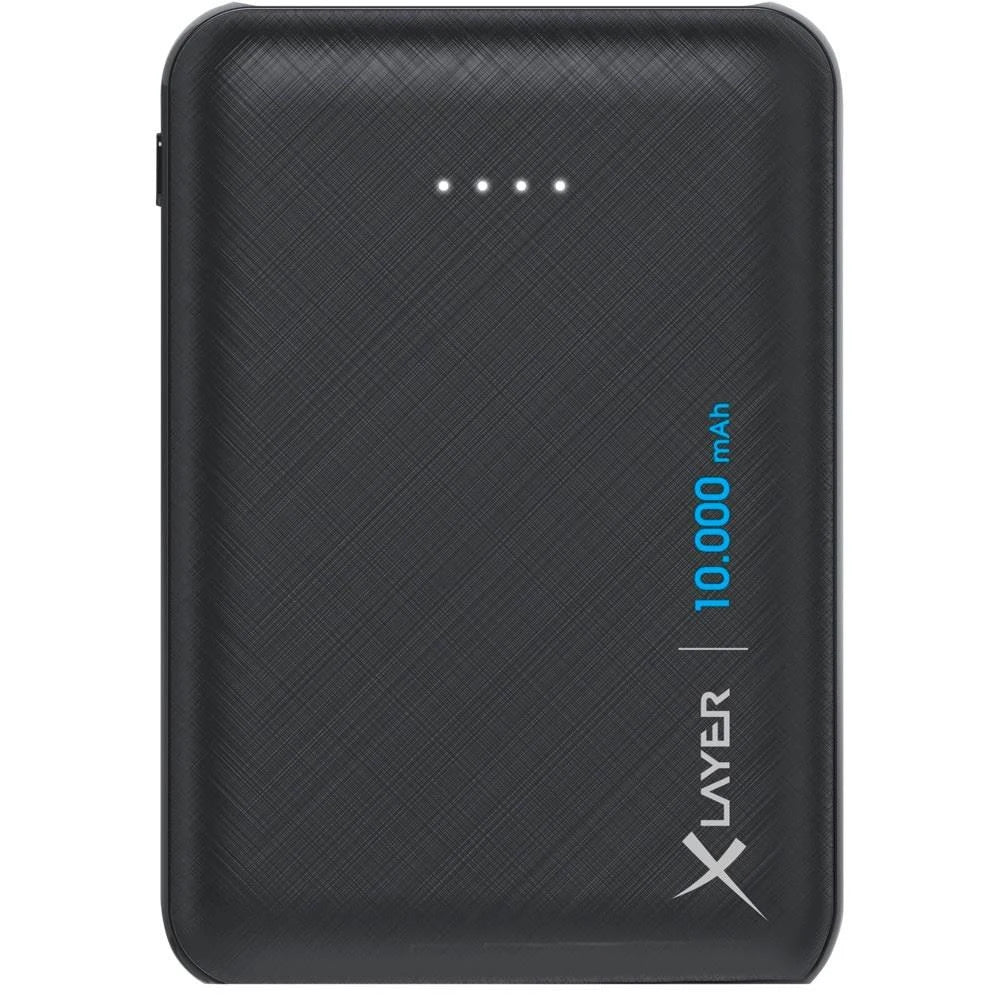 Black 10000 mAh Lithium Polymer Power Bank Q96013