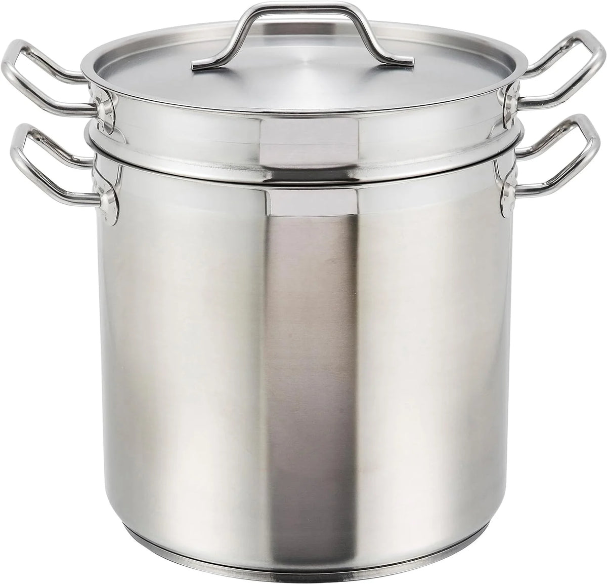 20 Quart Stainless Steamer/Pasta Cooker with Cover A7887