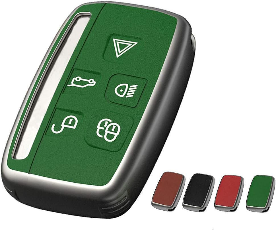 White TPU Car Key Cover Case for Land Rover Jaguar B6003