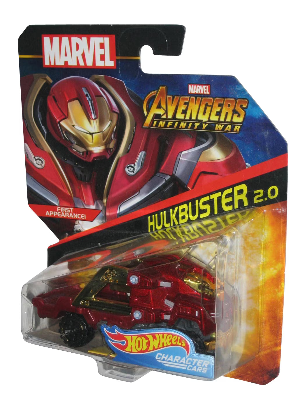 Hot Wheels Iron Man Hulkbuster 2.0 Character Cars Toy Vehicle Z3420