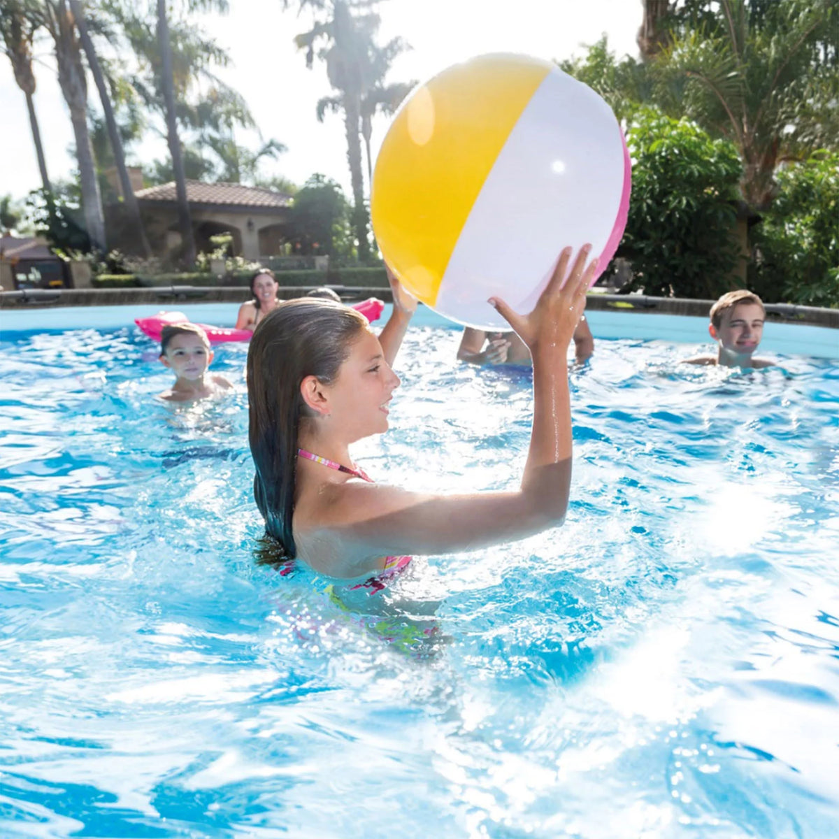 Round Above Ground Swimming Pool G58173