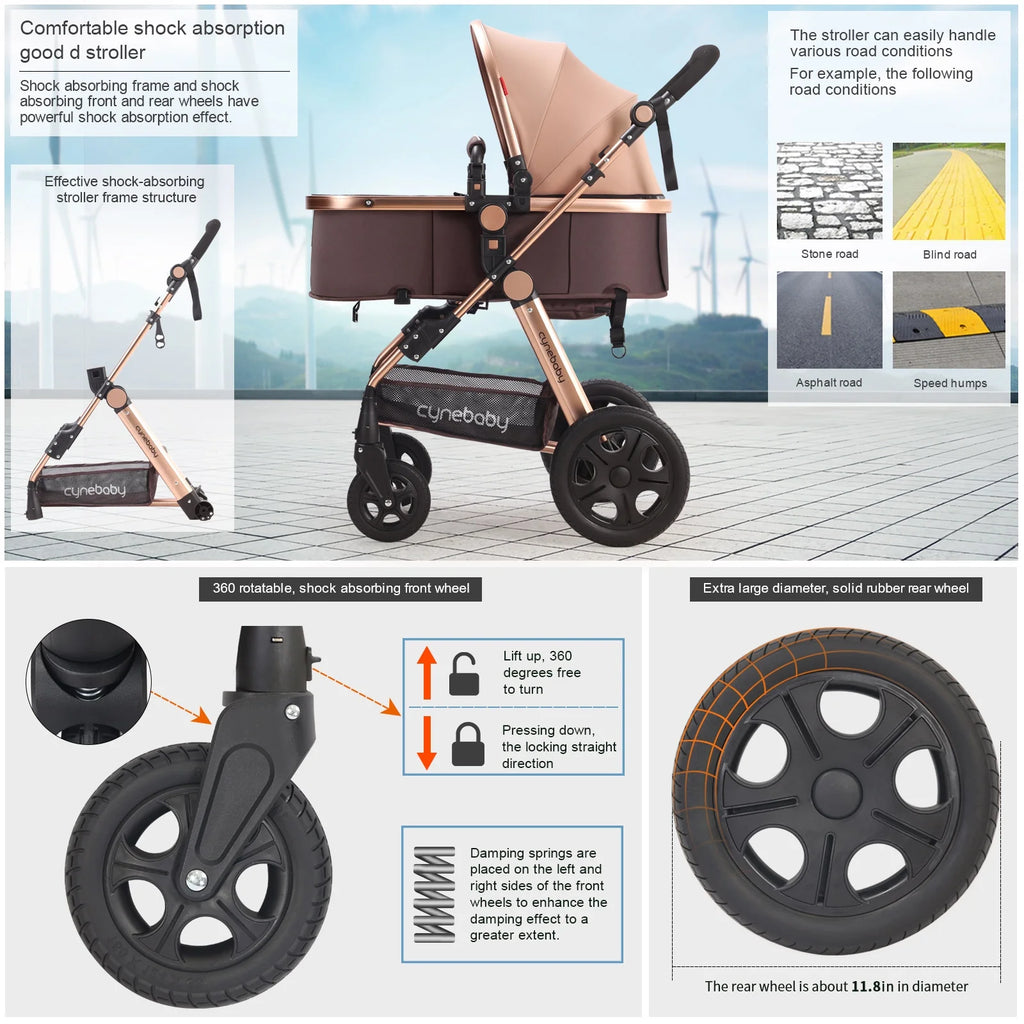 Newborn Infant Toddler Stroller U5905
