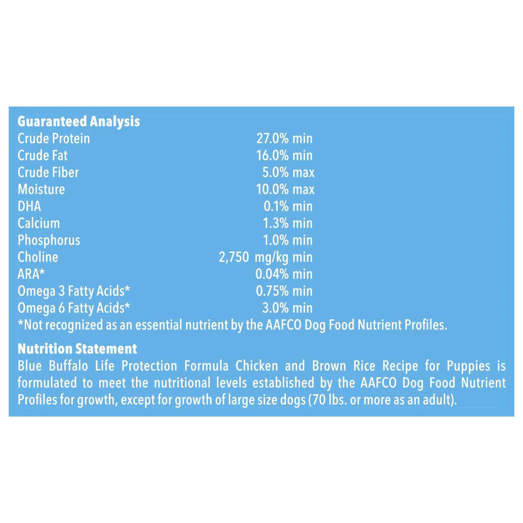 Dog Food Chicken and Brown Rice L409