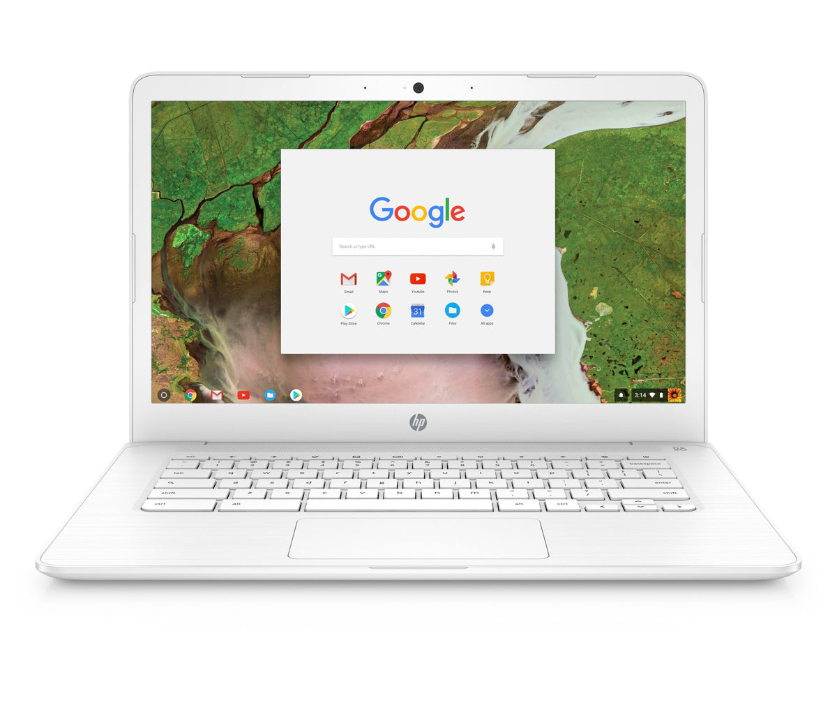 14" Chromebook Celeron N3350 1.1 GHz 4 GB RAM 32 GB SSD Snow White Q972