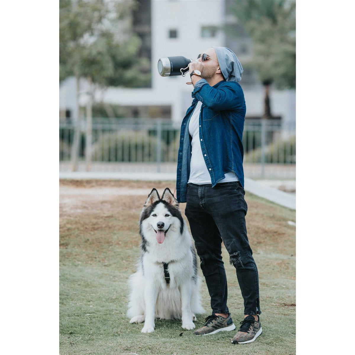 Dog Bowl Bottle O6935